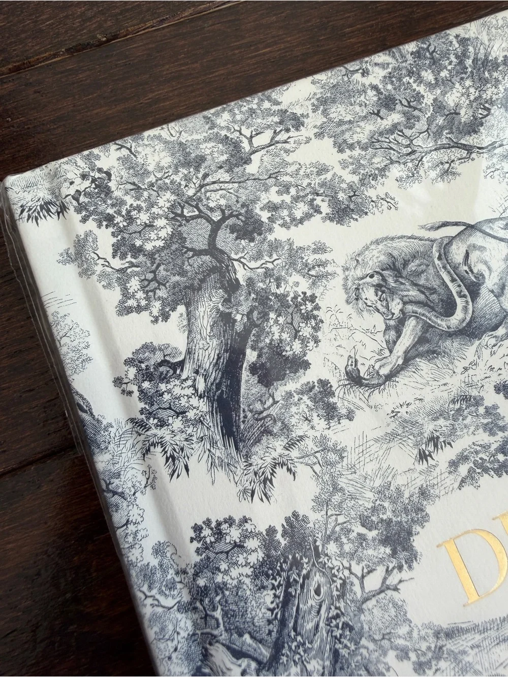 Dior Toile De Joy Hardcover Notebook in Gold color logo - Made in France 🇫🇷